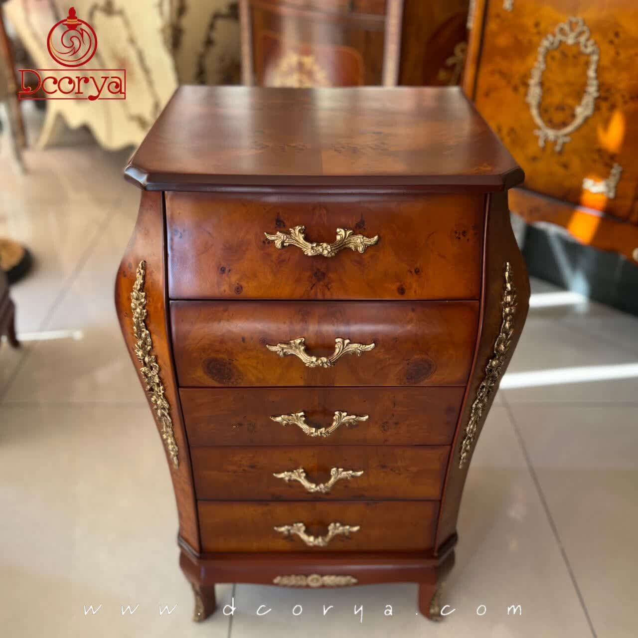میز کنارسالنی مازول برنزخور