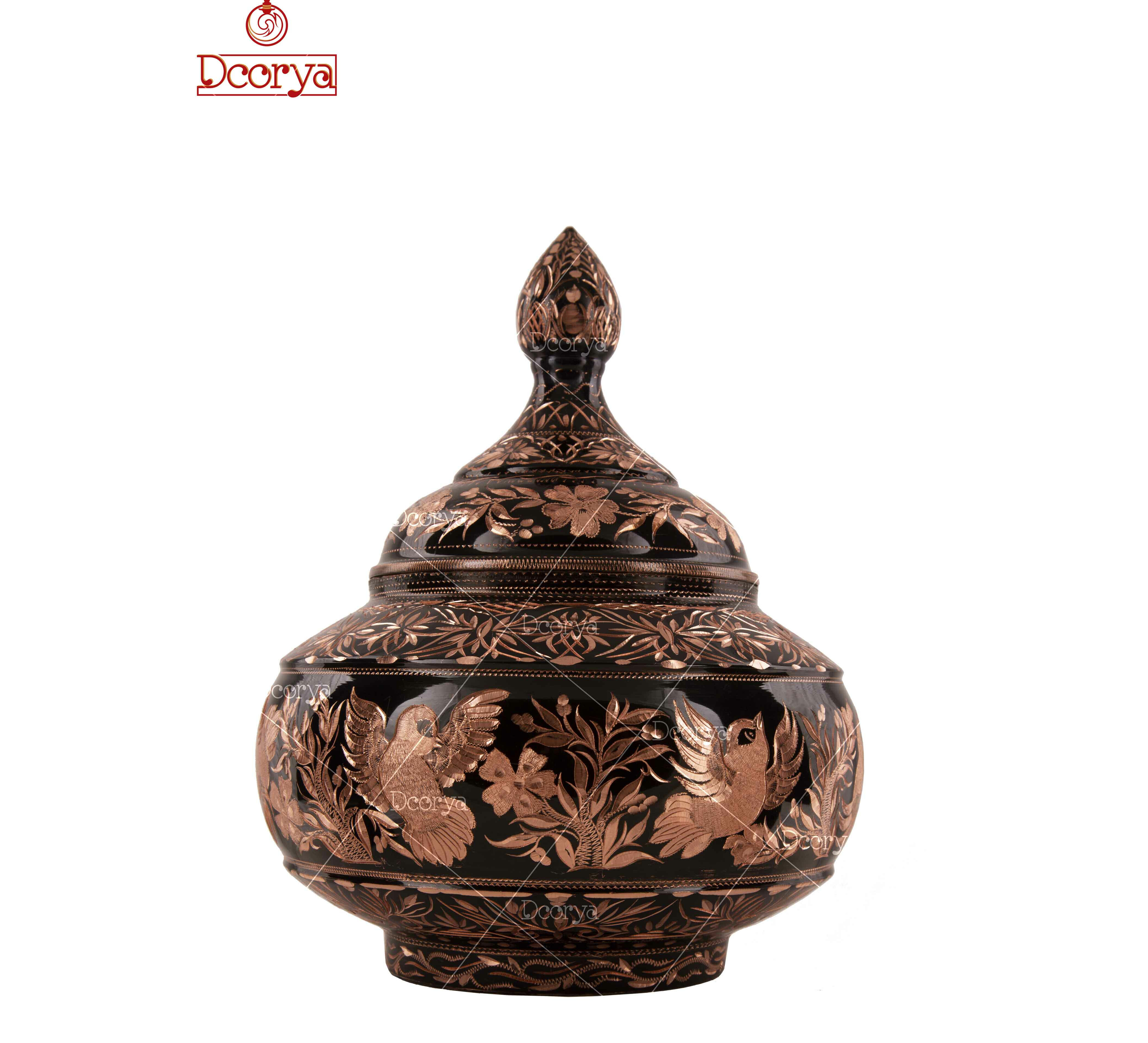 شکلات خوری قلمکاری 25 سانتی متر، MS026