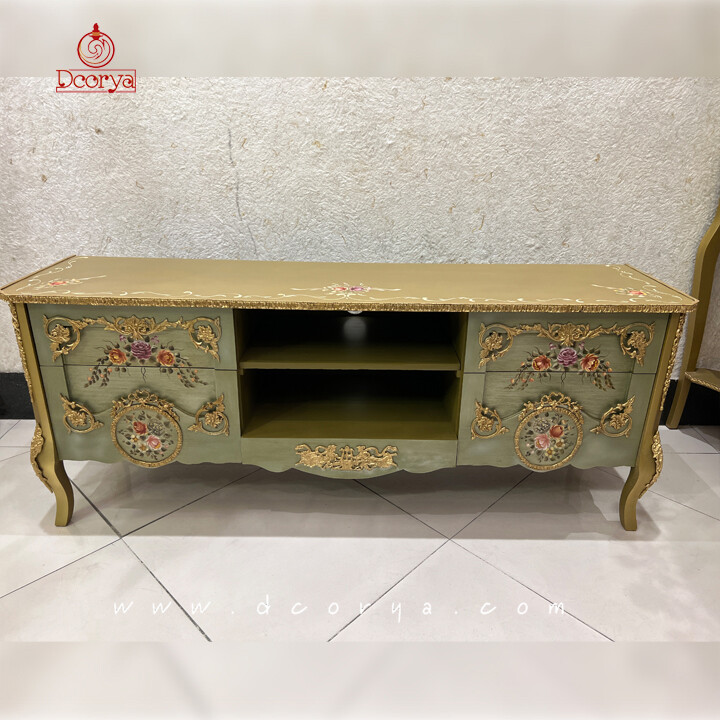 میزتلویزیون نقاشی برنزخور LT022