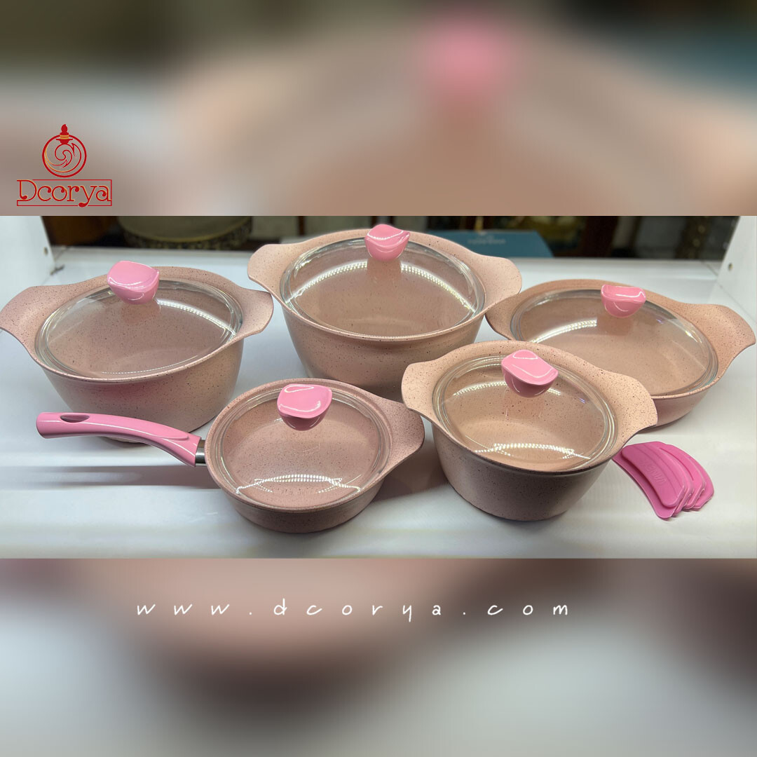سرویس قابلمه 10 پارچه وانیا کد001