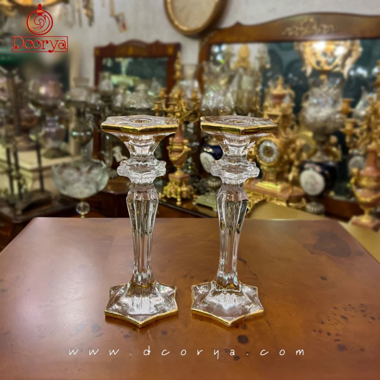 شمعدان کریستال