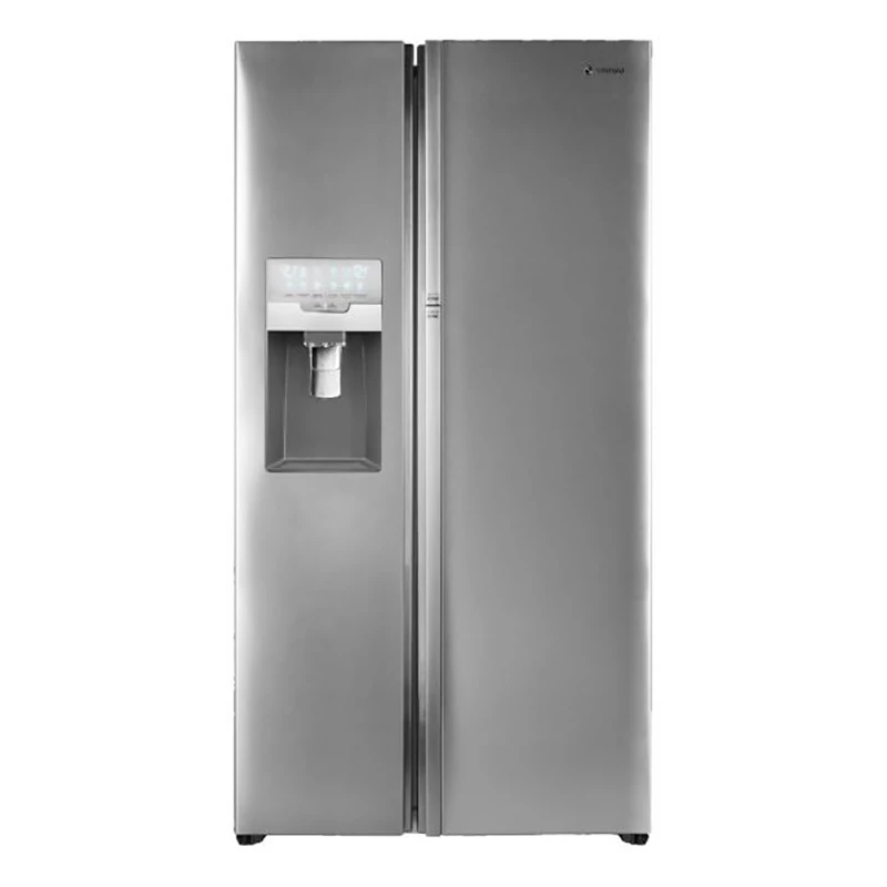 یخچال و فریزر ساید بای ساید 32 فوت اسنوا مدل 3320SS استیل