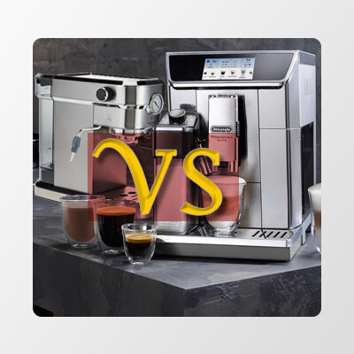 مقایسه قهوه ساز دلونگی و مباشی