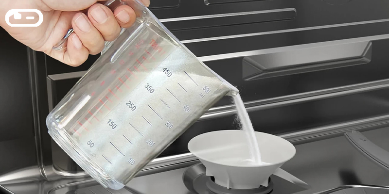 تاثیر سختی آب در روشن شدن چراغ نمک ماشین ظرفشویی