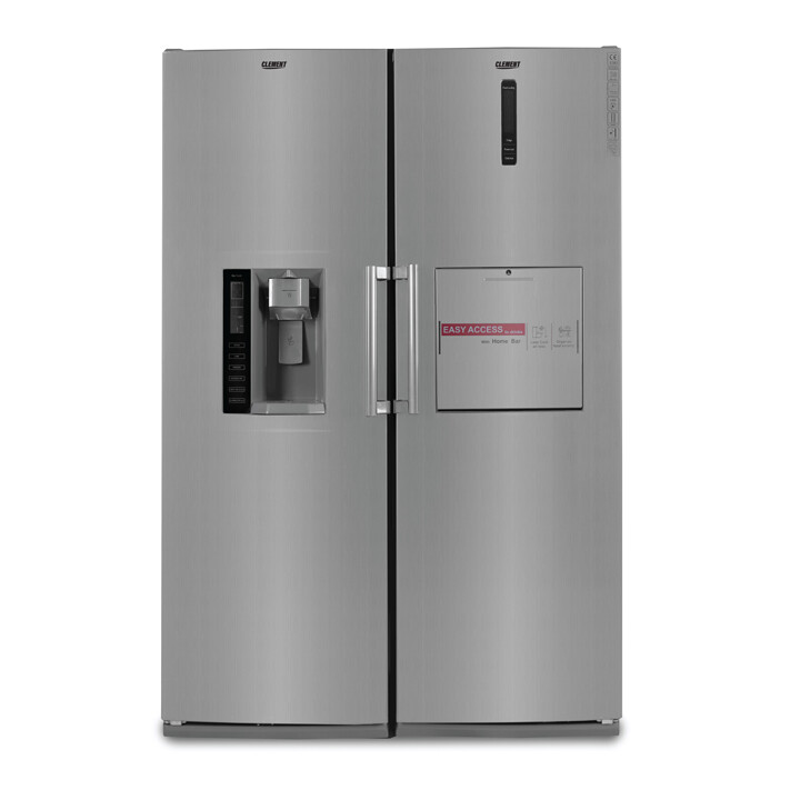 یخچال و فریزر دوقلو کلمنت مدل DR2165-DF2165-4001