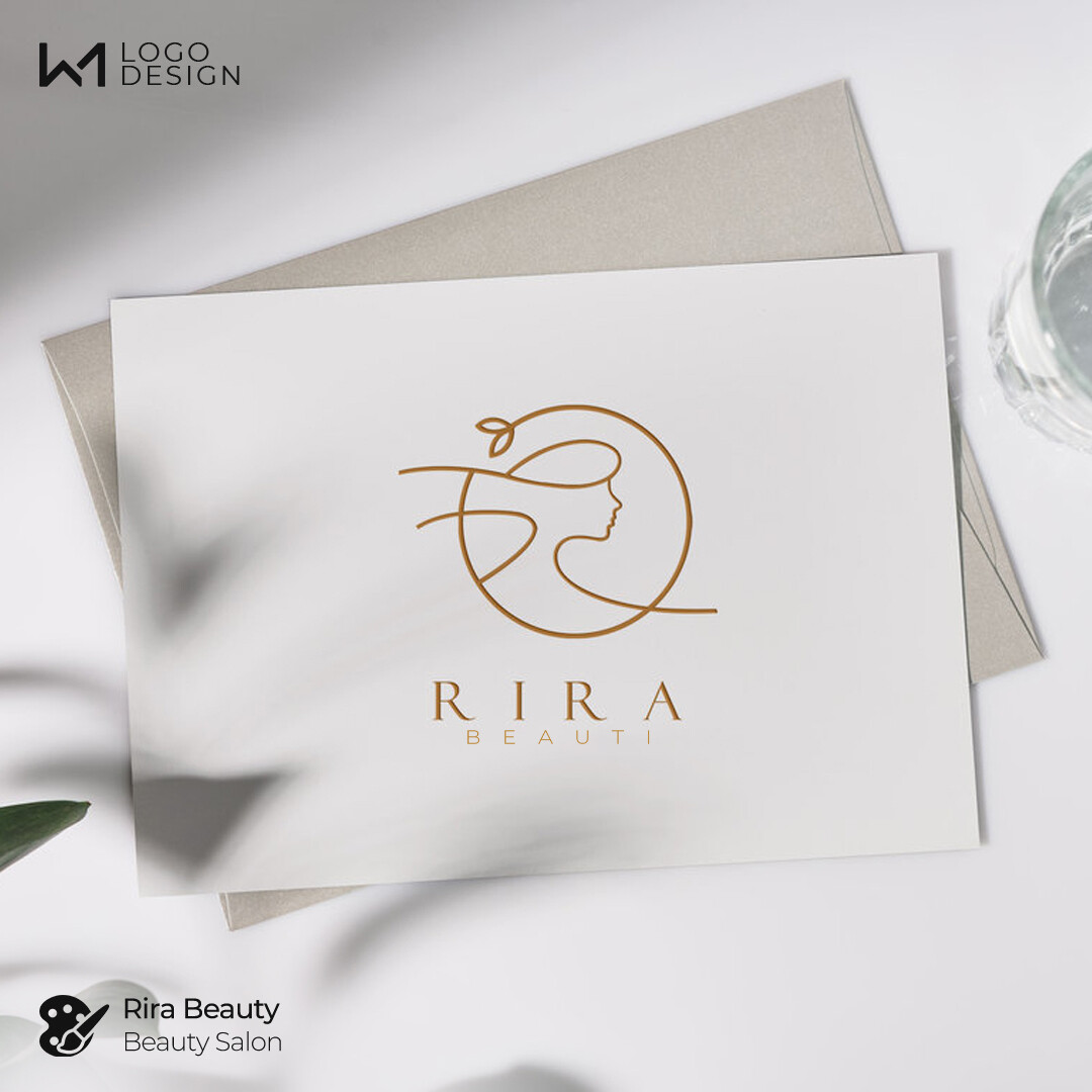 لوگو طراحی شده برای ریرا بیوتی