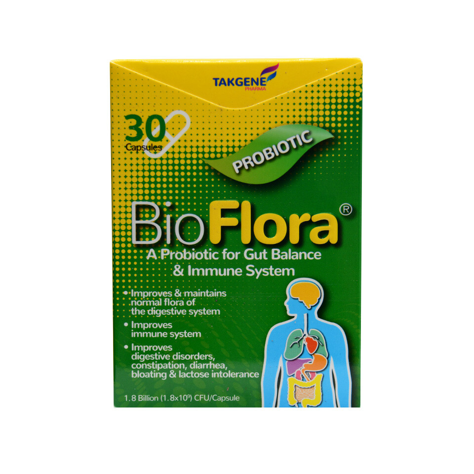 کپسول بایو‌ فلورا تک‌ ژن فارما - ۳۰ عددی