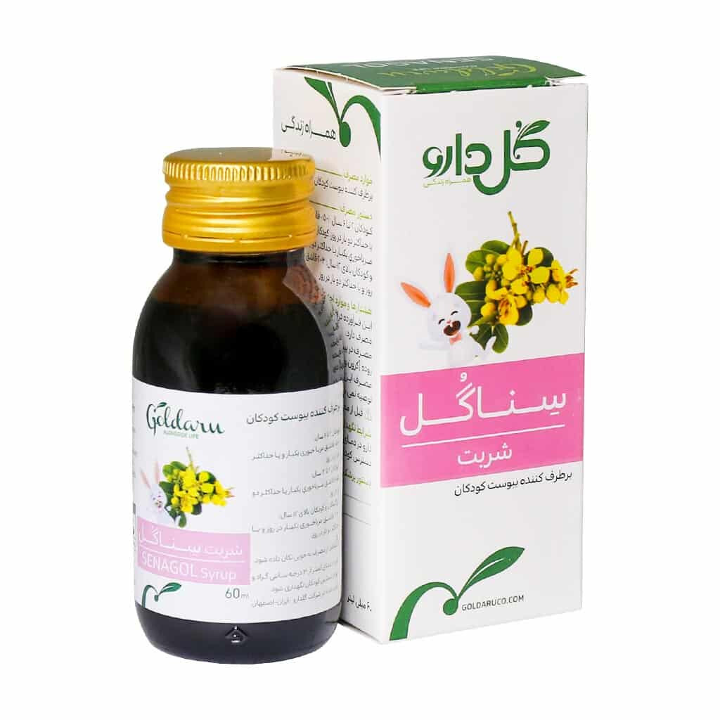 شربت سناگل گل دارو - ۶۰ میلی‌لیتر