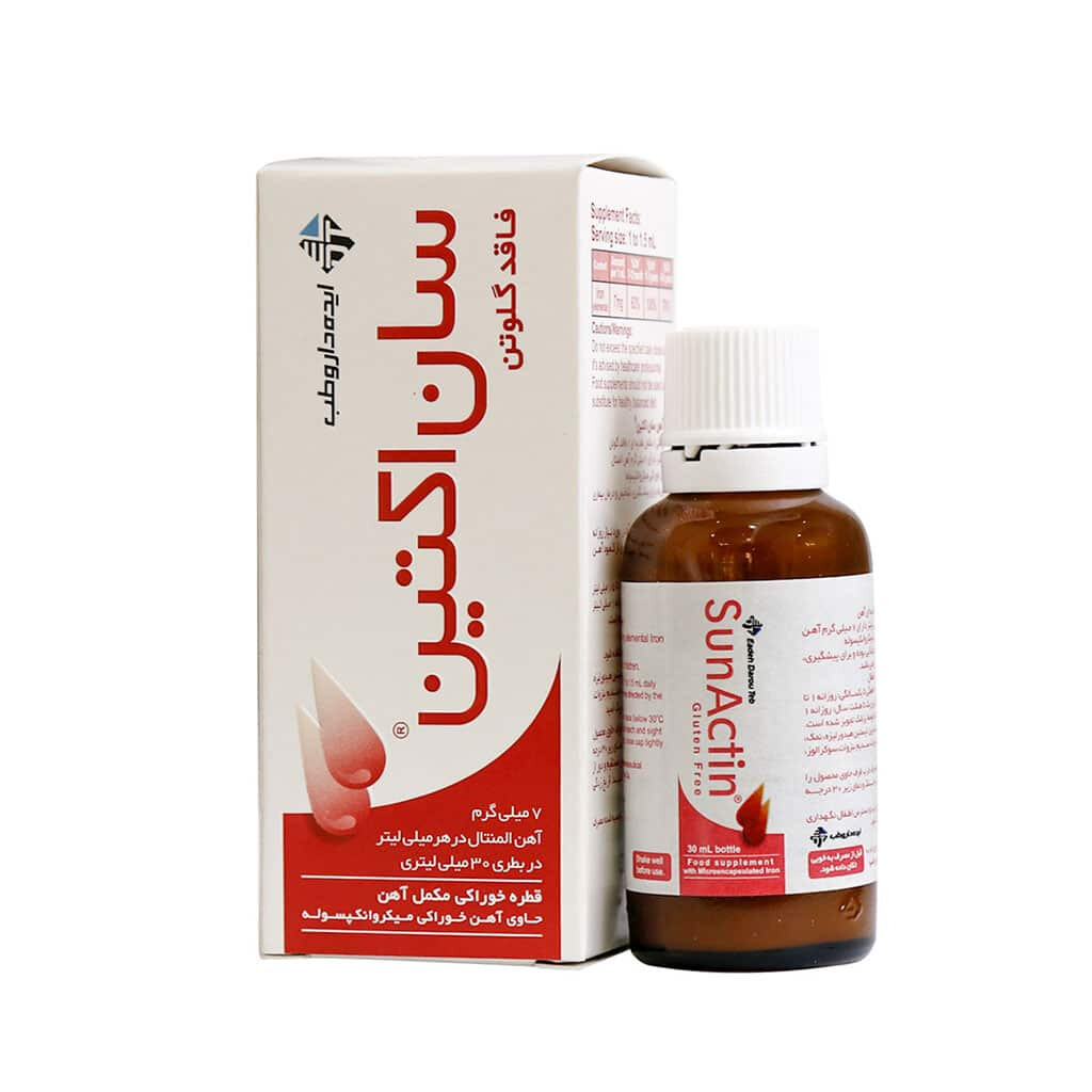 قطره آهن سان اکتین ایده داروطب - ۳۰ میلی‌لیتر