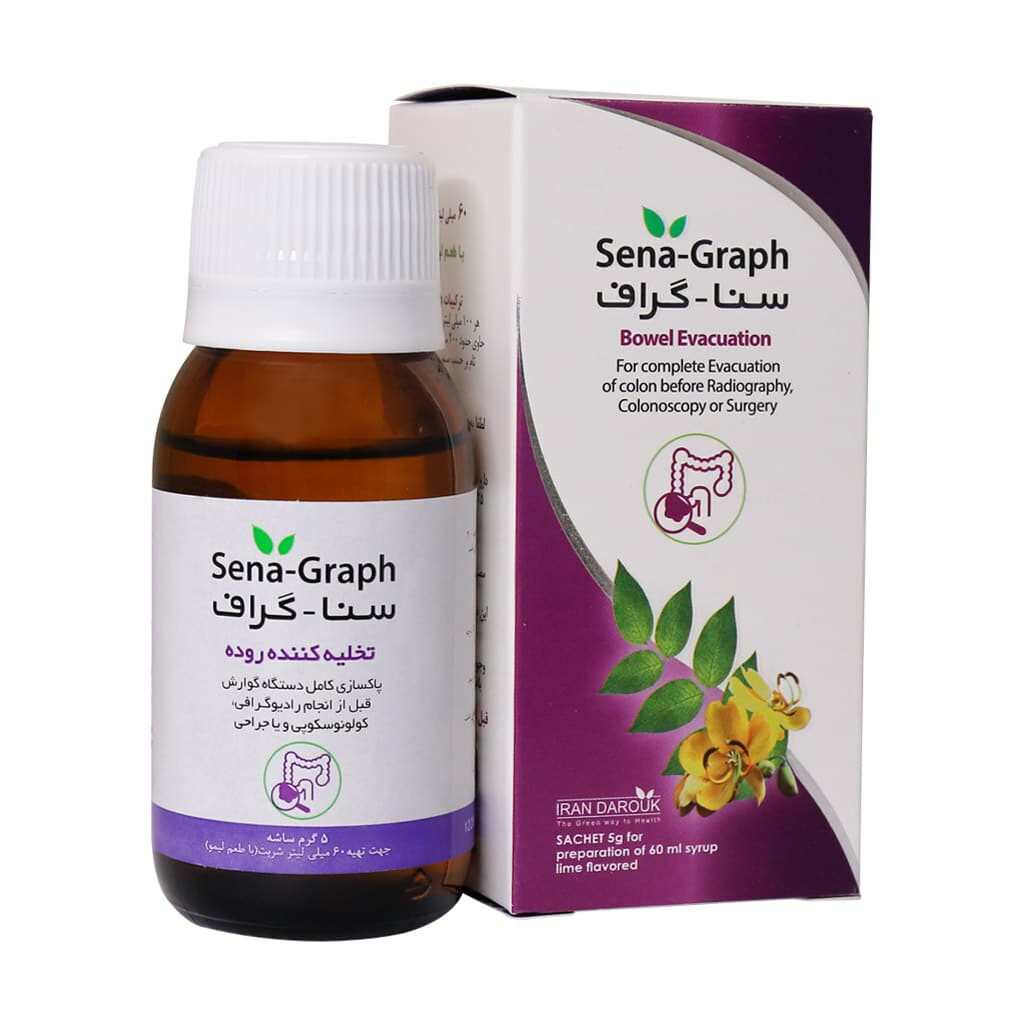 سنا گراف ایران داروک - ۶۰ میلی‌لیتر