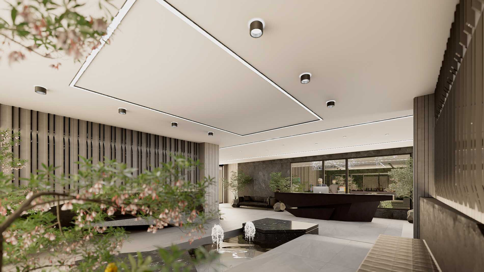 لابی ساختمان حیات