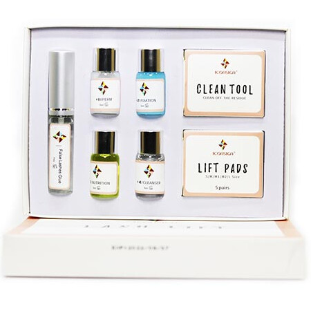 کیت کامل لیفت مژه و ابروی لش لیفت برند آیکون ساین