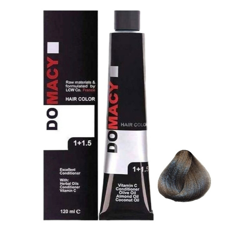 رنگ مو دوماسی کد 7.211(سربی سرامیکی)