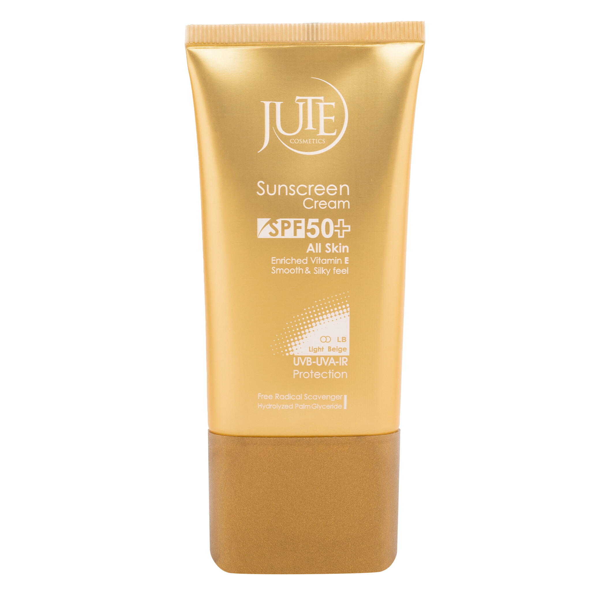 کرم ضد آفتاب SPF50 ژوت بژ روشن مناسب انواع پوست