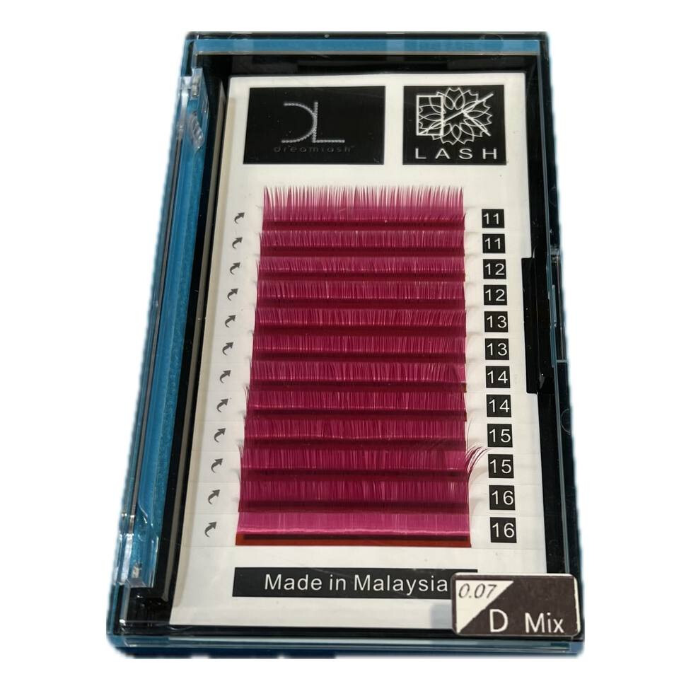 پالت مژه اکستنشن صورتی