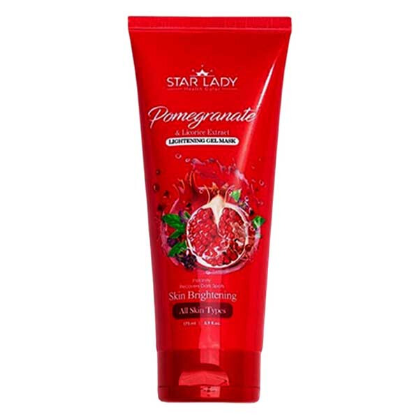 ماسک صورت استارلیدی انار و لیکوریس مدل روشن کننده 175 میل