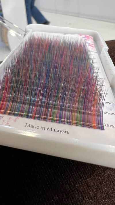 پالت مژه اکستنشن چند رنگ