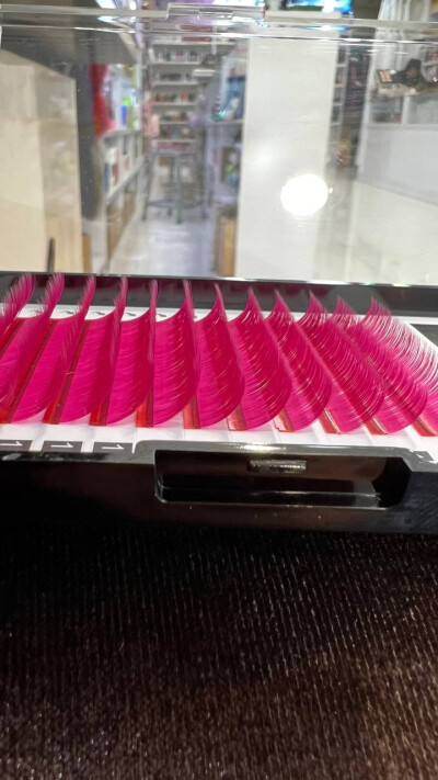 پالت مژه اکستنشن صورتی