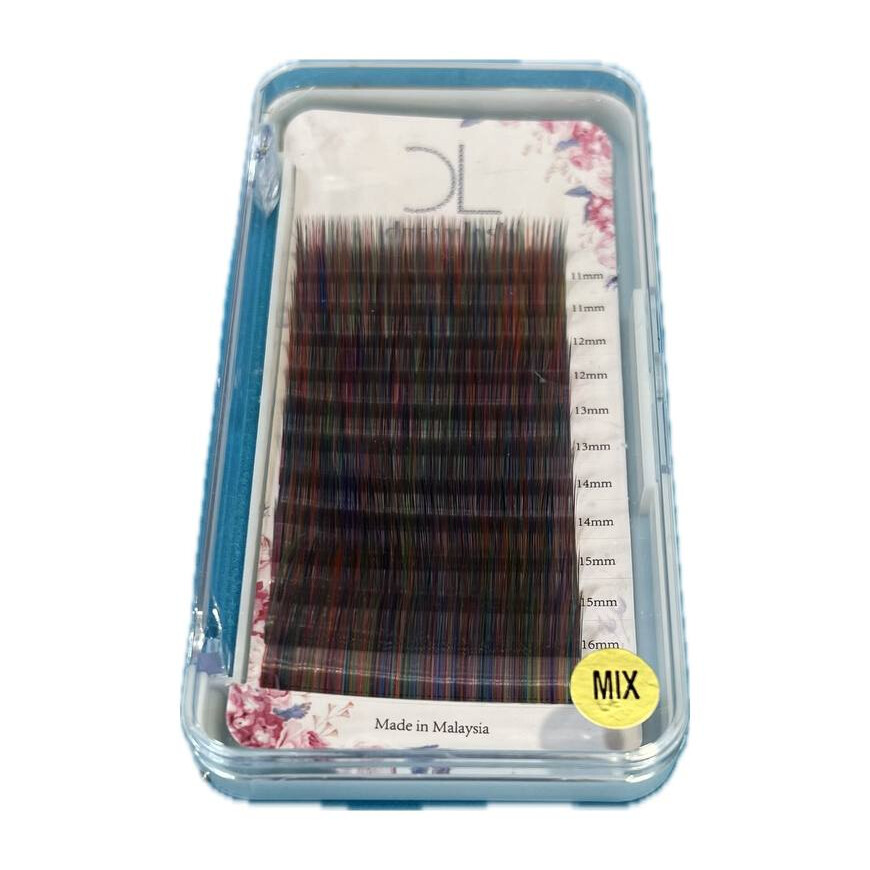 پالت مژه اکستنشن چند رنگ