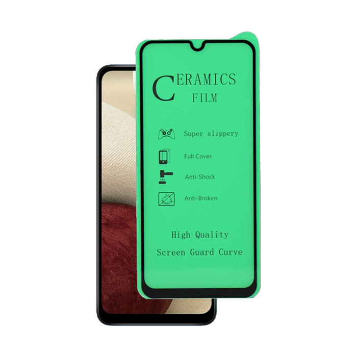 گلس سرامیکی گوشی سامسونگ M12 و A12 محافظ صفحه نمایش نانو samsung M12 / A12 ا Original Nano Flexible Ceramic Full