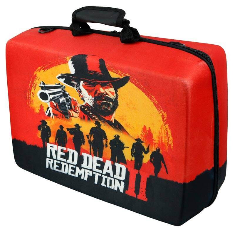 کیف حمل کنسول پلی استیشن 5 مدل Red Dead 2