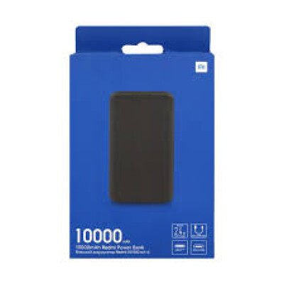 پاوربانک شیائومی مدل Redmi PB100LZM ظرفیت 10000 میلی آمپر ساعت به همراه کابل تبدیل microUSB