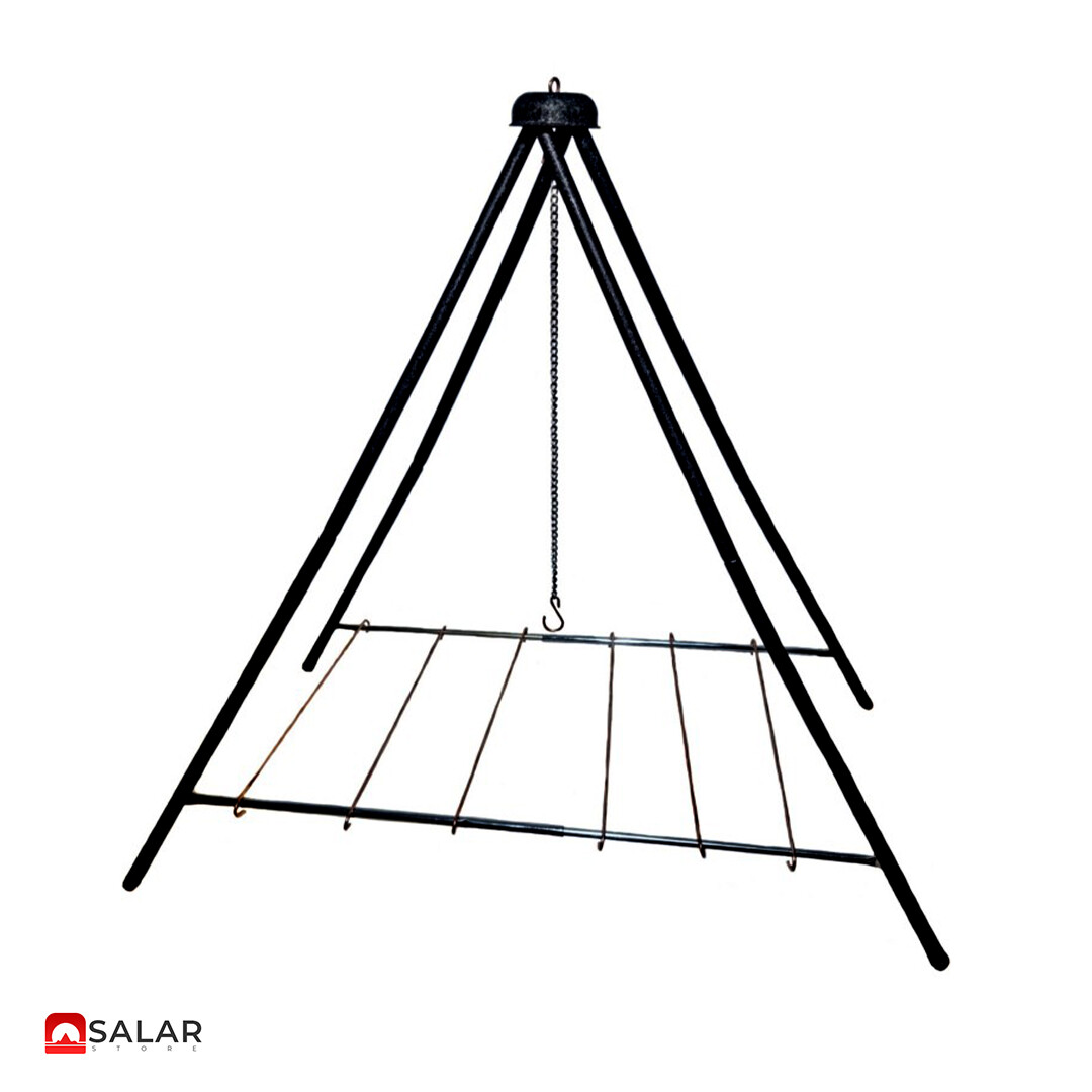 منقل سرخ پوستی ( چهارپایه آتش ، استند سفری )