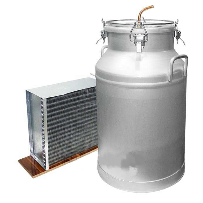 دستگاه عرق گیر خانگی 100 لیتری تک کندانسور آلومینیوم
