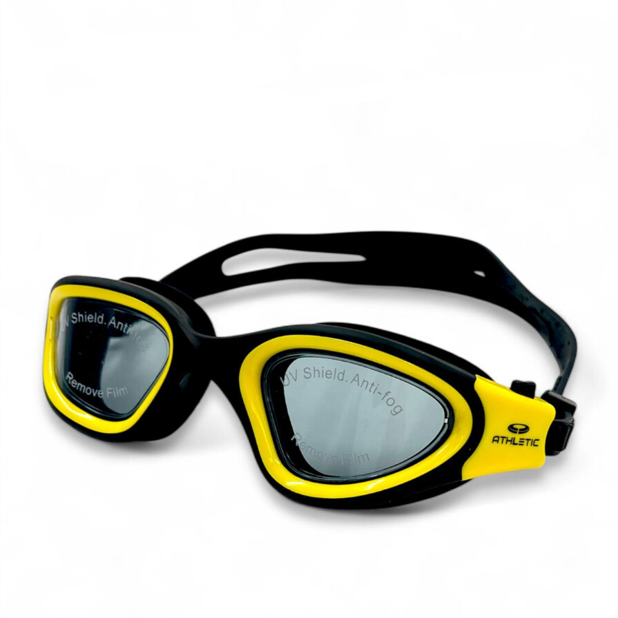 عینک شنا حرفه‌ای ATHLETIC AT-2600 | لنز چندلایه ضد بخار و محافظ UV پیشرفته