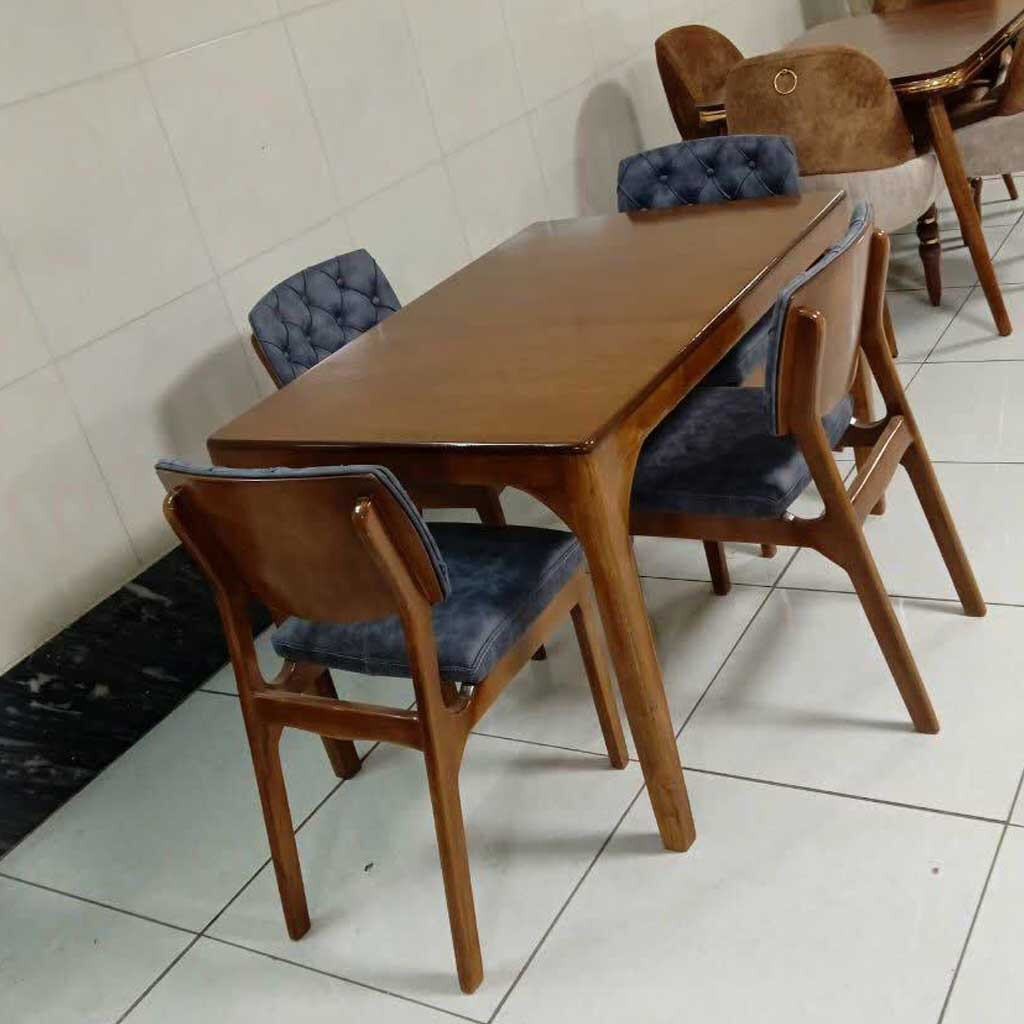 میز ناهارخوری چوبی مدل رادین