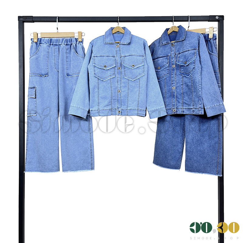 Crop coat for girls