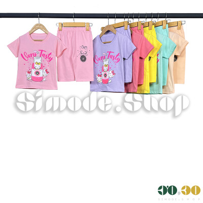 تیشرت شلوارک 35-40 اسموتی دخترانه
