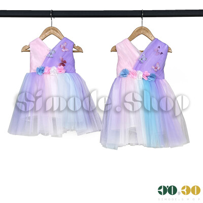 لباس عروس پروانه ای 1-3 دخترانه