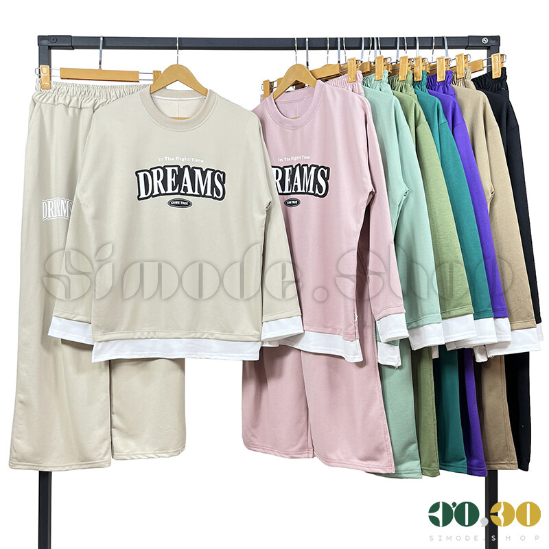 Women's pants blouse set