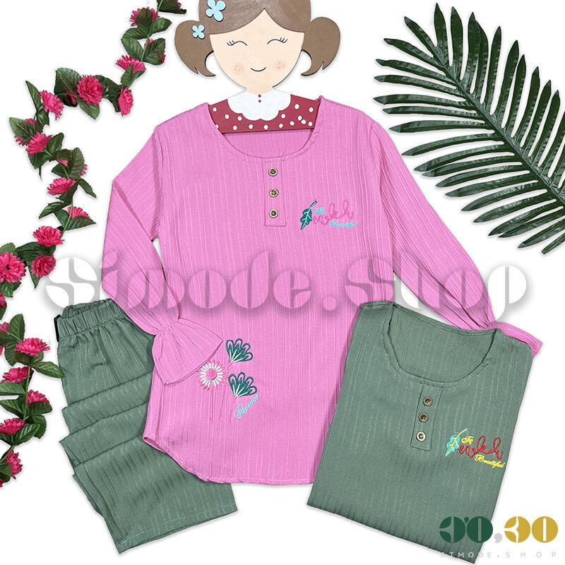 تونیک شلوار 55-60 گل دخترانه