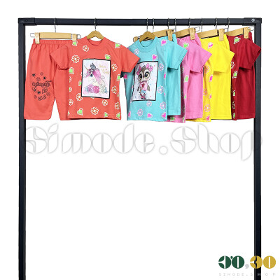 بلوز شلوارک 40-45 چراغدار دخترانه