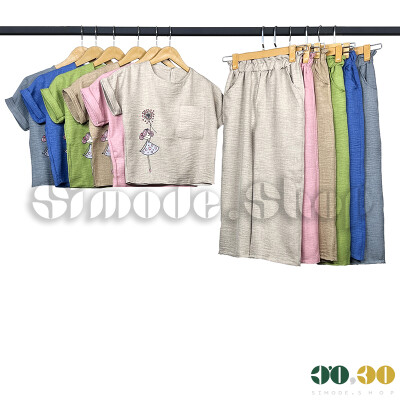 شومیز شلوار 60-65 دختر قاصدک دخترانه