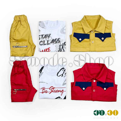Three-piece suit for boys