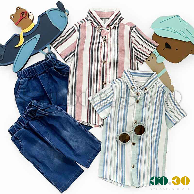 Boys' shirts and shorts