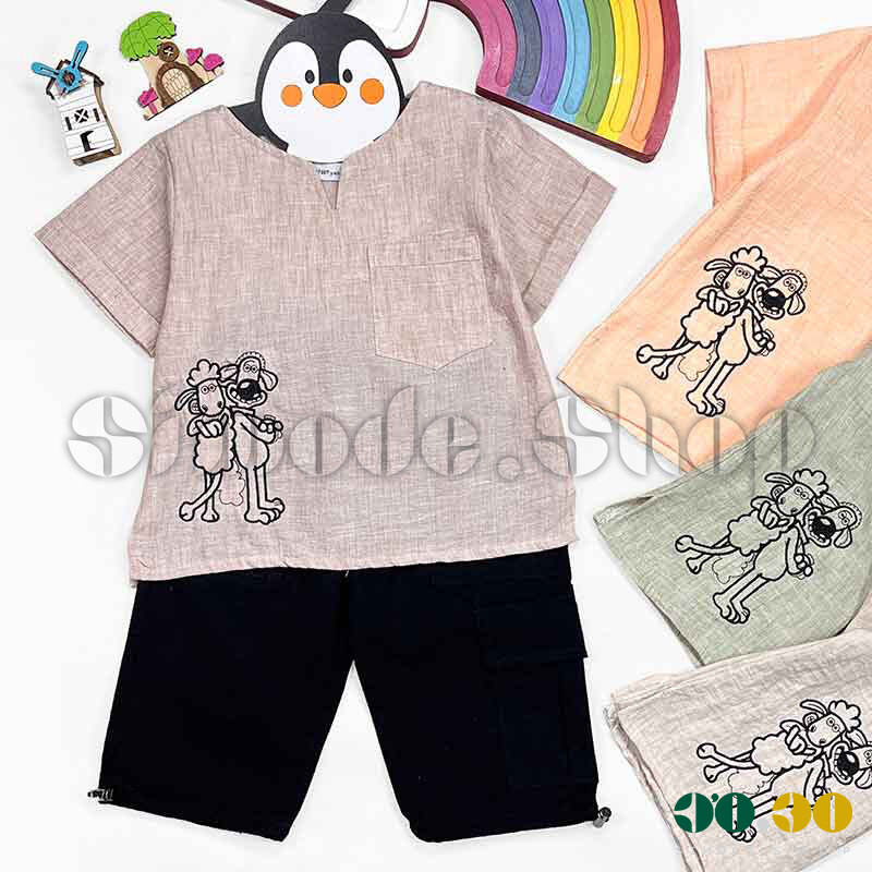 Boys' shirts and shorts