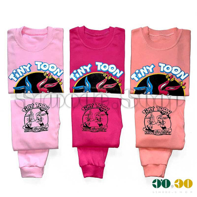 بلوز شلوار tiny toon50-55 دختراتنه