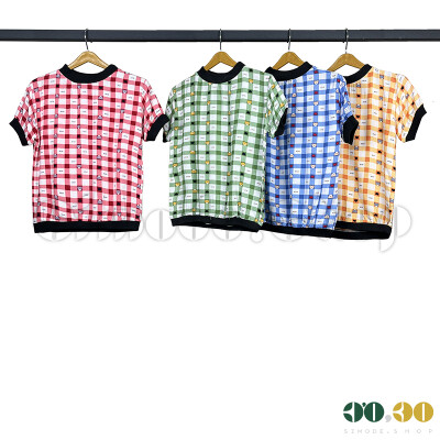 تیشرت 40-55 مربعی پسرانه