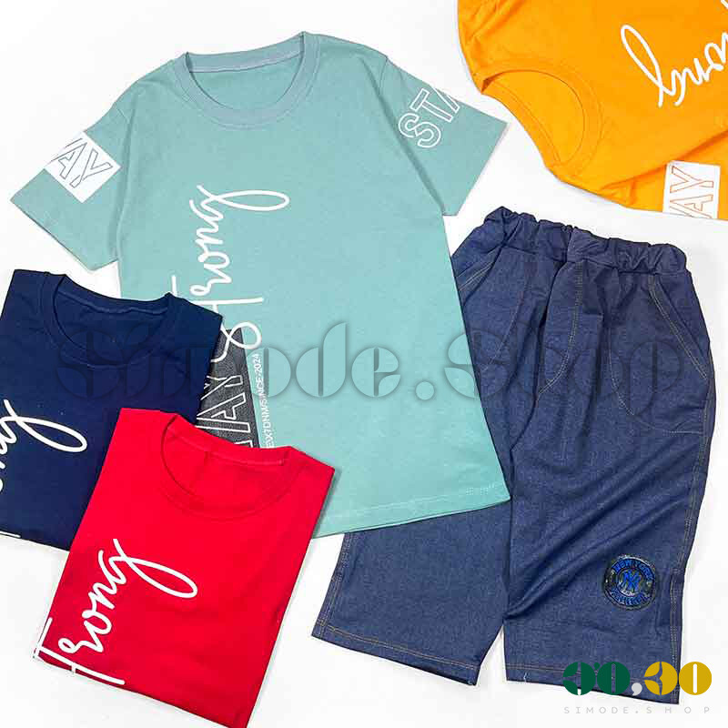 T-shirts and shorts for boy