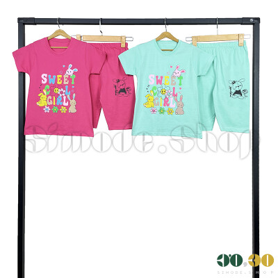 Blouses and shorts for girls